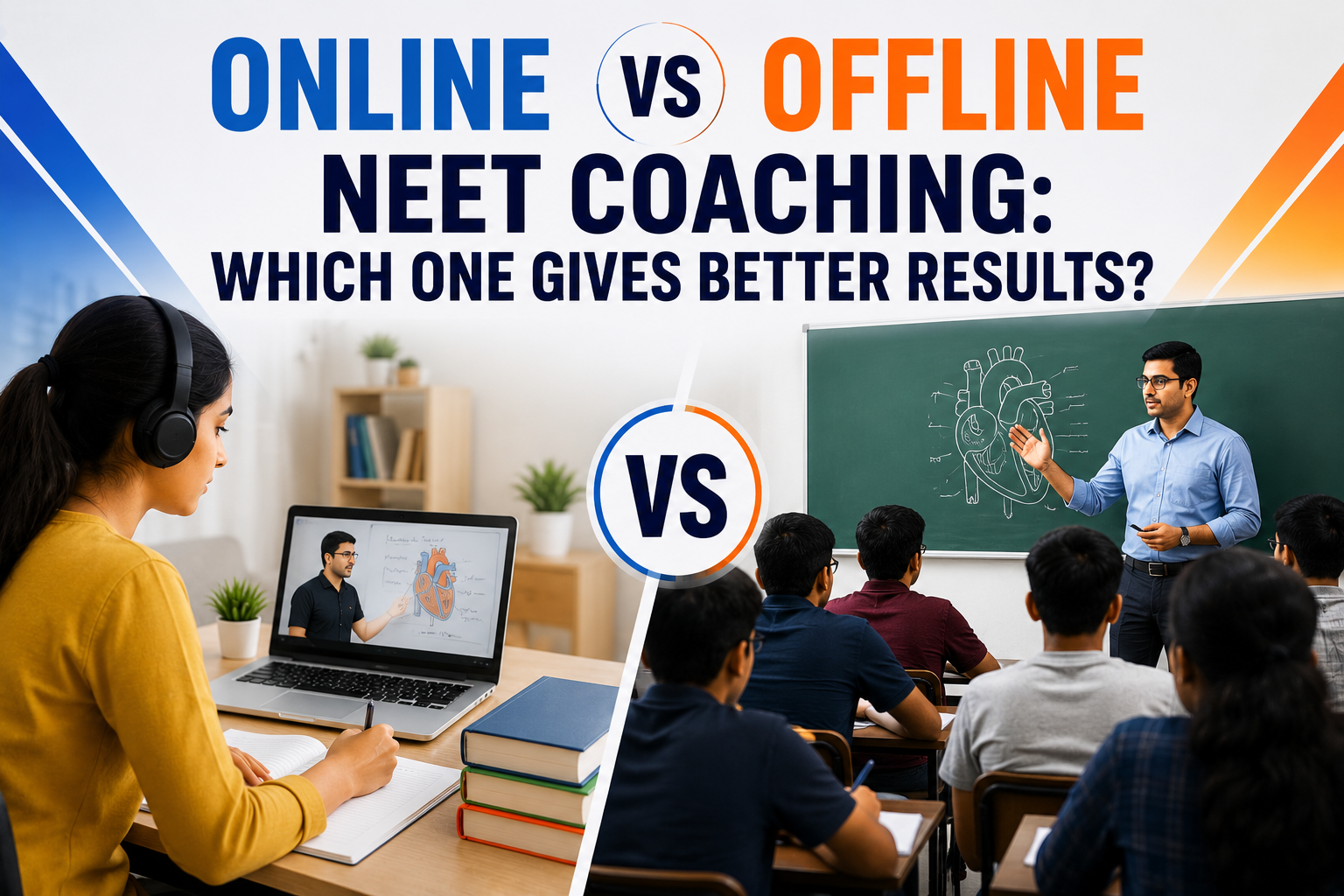 Online vs Offline Neet Coaching: Which One Gives Better Results