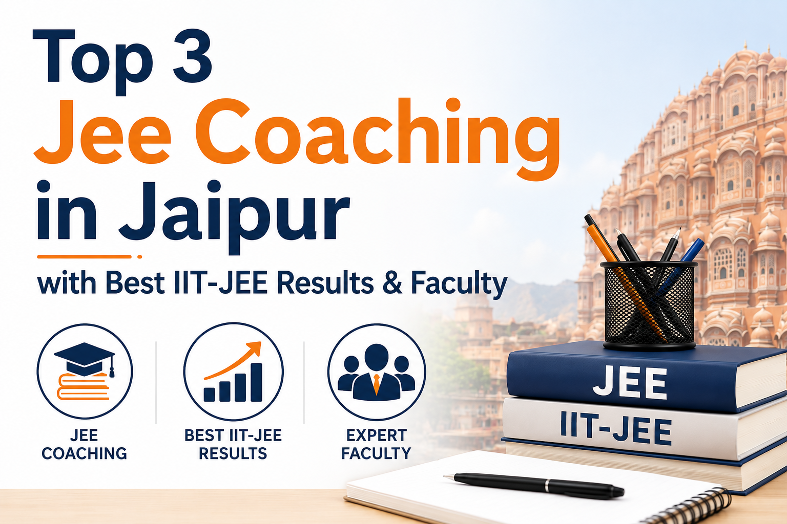 Top 3 JEE Coaching in Jaipur with Best IIT-JEE Results & Faculty