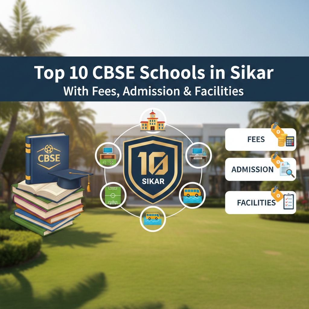 Top 10 CBSE Schools in Sikar with Fees, Admission & Facilities