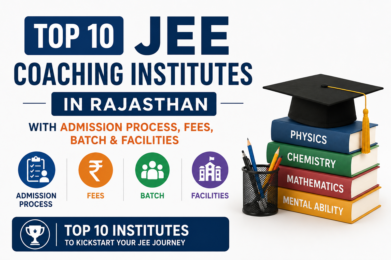 Top 10 JEE Coaching in Rajasthan with Admission Process, Fees, Batch & Facilities