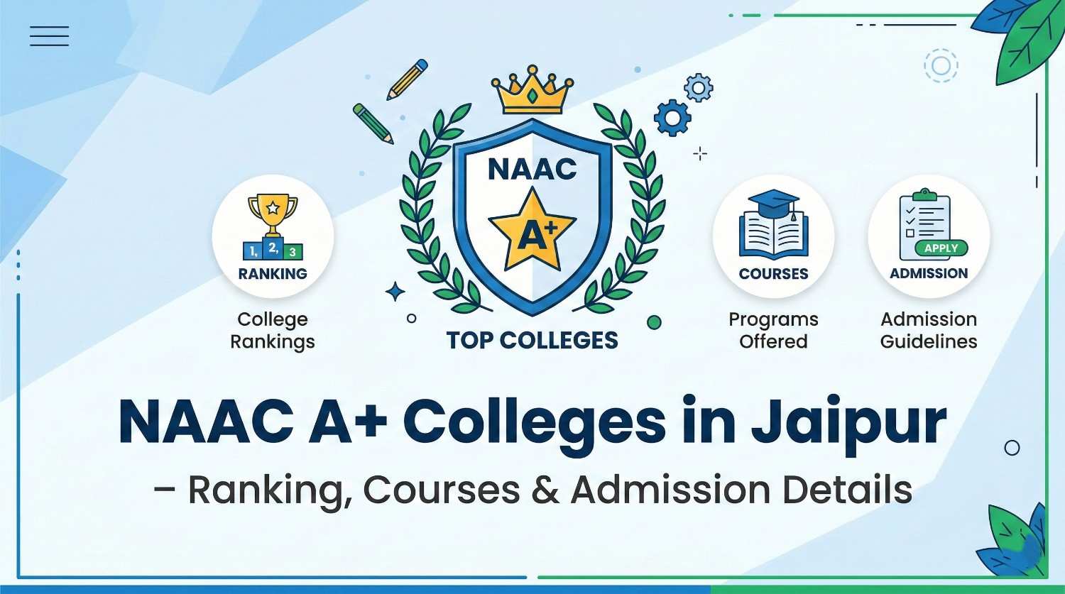 NAAC A+ Colleges in Jaipur – Ranking, Courses & Admission Details